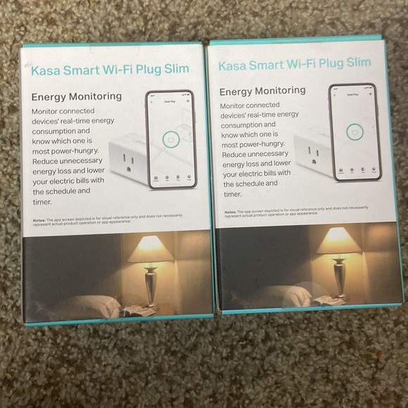2pk Kasa Smart Wi-Fi Plug Slim‎ Energy Monitoring - Picture 10 of 14